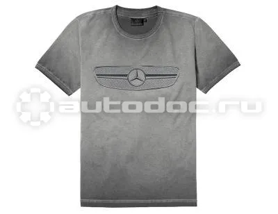 MERCEDES BENZ Мужская футболка Mens T-shirt, Radiator Grille Motif