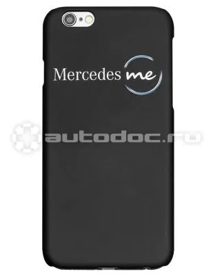 MERCEDES BENZ Чехол Black Plastic Case, Soft Touch