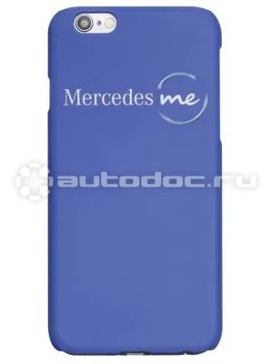 MERCEDES BENZ Чехол Sky Blue Plastic Case, Soft Touch