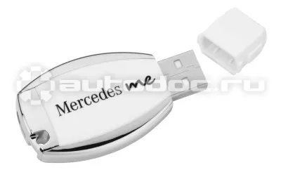 MERCEDES BENZ Флешка USB-Stick, White Case