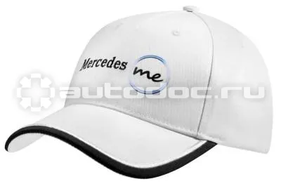 MERCEDES BENZ Бейсболка Me Baseball Cap, White