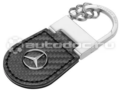 MERCEDES BENZ Брелок Key Ring Shanghai, Carbon Leather, Black
