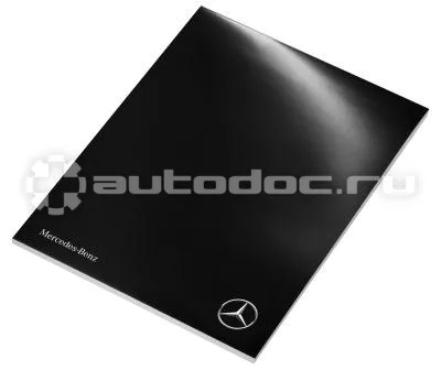 MERCEDES BENZ Блокнот Writing Pad 2017 Black White