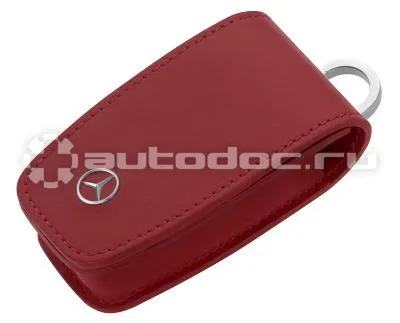 MERCEDES BENZ Кожаный футляр для ключей Key Wallet, Gen. 6, Red
