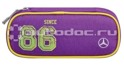 MERCEDES BENZ Детский пенал Pencil Case, Kids, Purple Lemon