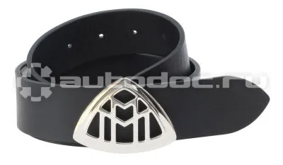 MERCEDES BENZ Кожаный ремень унисекс Mercedes-Maybach Belt, Black