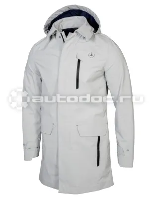 MERCEDES BENZ Мужское пальто Mercedes Mens Functional Coat, silver grey