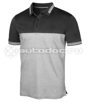 MERCEDES BENZ Мужская рубашка-поло Mercedes-Benz Mens Polo Shirt, grey