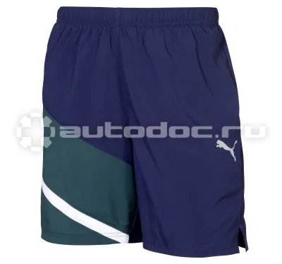 MERCEDES BENZ Мужские спортивные шорты Mercedes-Benz Mens Sport Pants, Green | Blue, by PUMA