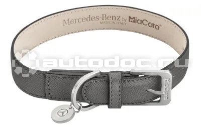 MERCEDES BENZ Ошейник для собаки Dog Collar, by MiaCara, Grey