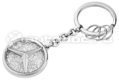 MERCEDES BENZ Брелок Key Ring, Saint-Tropez, Silver  |  White