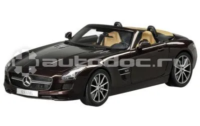 MERCEDES BENZ Модель Mercedes-Benz SLS AMG Roadster, Sepang Brown, Scale 1:12