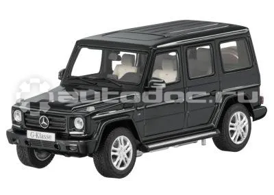 MERCEDES BENZ Модель Mercedes-Benz G-Class, Magnetite black, Scale 1:18