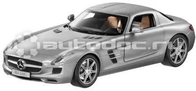 MERCEDES BENZ Модель автомобиля Mercedes SLS AMG Coupe Silver 1 | 18