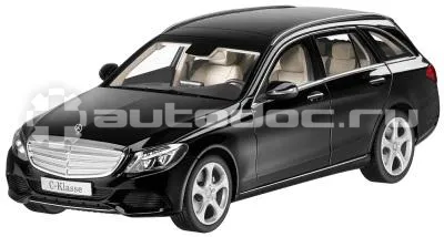 MERCEDES BENZ Модель автомобиля Mercedes C-Class Estate, Exclusive, Scale 1:18, Black