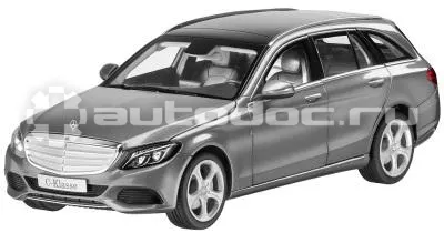 MERCEDES BENZ Модель автомобиля Mercedes C-Class Estate, Exclusive, Scale 1:18, Palladium Silver