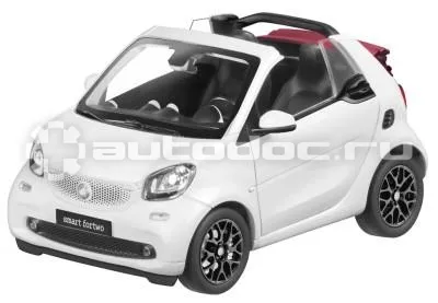 MERCEDES BENZ Модель автомобиля Smart Fortwo Cabrio, A453, White  |  White
