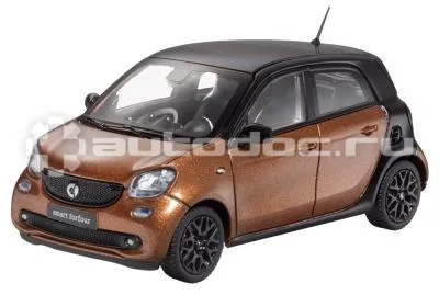 MERCEDES BENZ Модель автомобиля Smart Forfour Prime, Black  |  Hazel Brown