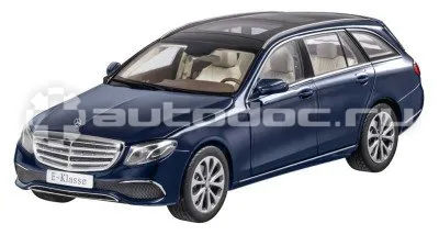 MERCEDES BENZ Модель Mercedes-Benz E-Class, Estate, Exclusive, Cavansite Blue, 1:18 Scale