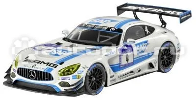 MERCEDES BENZ Модель автомобиля AMG GT3, AMG-Team Black Falcon, White