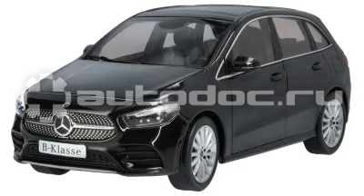 MERCEDES BENZ Масштабная модель Mercedes-Benz B-Class, Cosmos Black, Scale 1:18