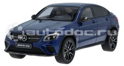 MERCEDES BENZ Масштабная модель Mercedes-AMG GLC 43 Coupe, Brilliant Blue, Scale 1:18