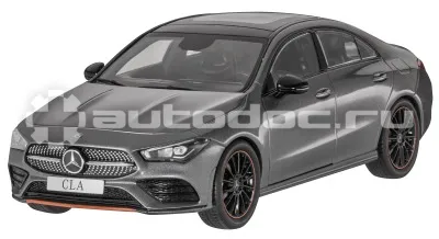 MERCEDES BENZ Масштабная модель Mercedes-Benz CLA Coupe, AMG Line, C118, Scale 1:18, Grey