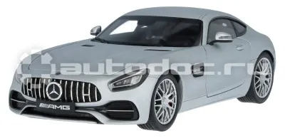 MERCEDES BENZ Масштабная модель Mercedes-AMG GT S (C190), Scale 1:18, Designo Iridium Silver Magno