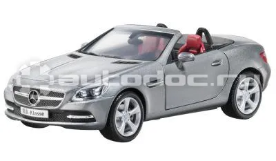 MERCEDES BENZ Модель Mercedes-Benz SLK Class, Silver, Scale 1:18