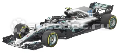 MERCEDES BENZ Модель болида Mercedes-AMG Petronas Formula One™ Team W09 (2018), Valtteri Bottas, 1:18 Scale