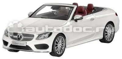 MERCEDES BENZ Модель автомобиля C-Class Cabriolet, Designo Diamond White Bright