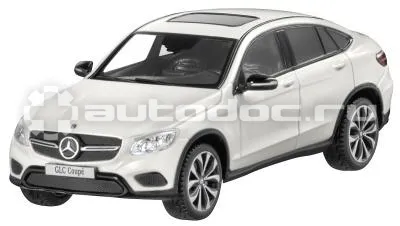 MERCEDES BENZ Модель автомобиля GLC Coupe, Diamond White Bright