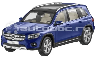 MERCEDES BENZ Масштабная модель Mercedes-Benz GLB, Galaxy Blue, 1:18 Scale