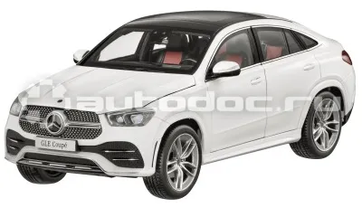 MERCEDES BENZ Масштабная модель Mercedes GLE Coupe, AMG Line (C167), Scale 1:18, Designo Diamond White Bright
