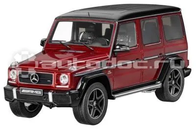 MERCEDES BENZ Модель Mercedes-AMG G 63, Crazy Colour Edition, Tomato Red, GT Spirit, 1:18