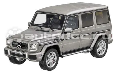 MERCEDES BENZ Модель Mercedes-AMG G 63, W463, Model year 2017, Silver Grey, 1:18 Scale