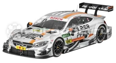 MERCEDES BENZ Модель Mercedes-AMG C 63 DTM, 2016, Robert Wickens, Silver, 1:18 Scale