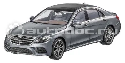MERCEDES BENZ Модель Mercedes-Benz S-Class (V222), Scale 1:18, Selenite Grey