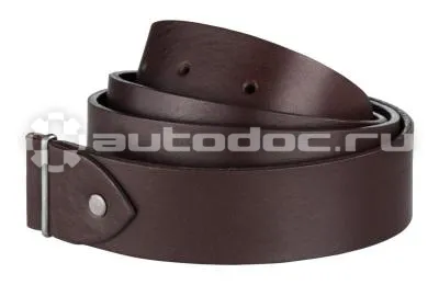 MERCEDES BENZ Ремень без пряжки Leather Belt without buckle, Brown