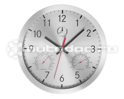 MERCEDES BENZ Настенные часы Wall Clock Silver