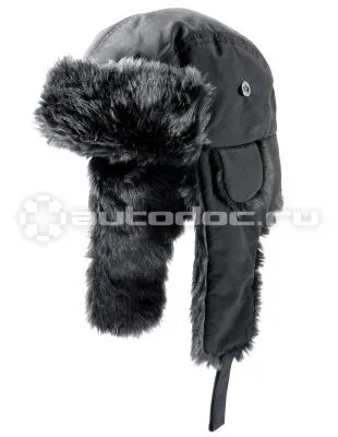 MERCEDES BENZ Шапка ушанка Winter Hat, Trucker, Anthracite
