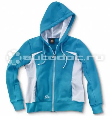 Женская толстовка Smart Womens Sweat Jacket, Turquoise  |  White, артикул B67993552