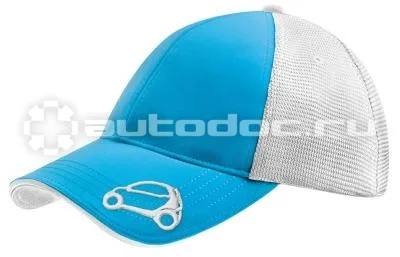MERCEDES BENZ Бейсболка в стиле унисекс Smart Fortwo Proxy Baseball Cap, Blue-White
