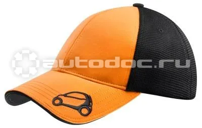 MERCEDES BENZ Бейсболка Smart Cap Passion, Black-Orange