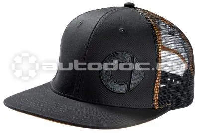MERCEDES BENZ Бейсболка Smart Mens Flat Brim Cap, Black | Orange