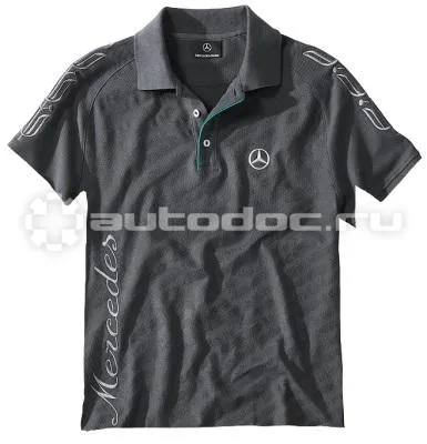MERCEDES BENZ Футболка-поло Poloshirt Herren Graphit