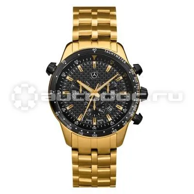 MERCEDES BENZ Мужские наручные часы Men’s MSP Chronograph Watch, Gold Edition