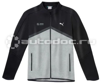 MERCEDES BENZ Мужская толстовка Mercedes AMG Petronas F1 Mens Sweat Jacket, Black | Grey