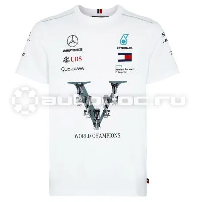 MERCEDES BENZ Футболка мужская F1 Motorsports, Championship Tee