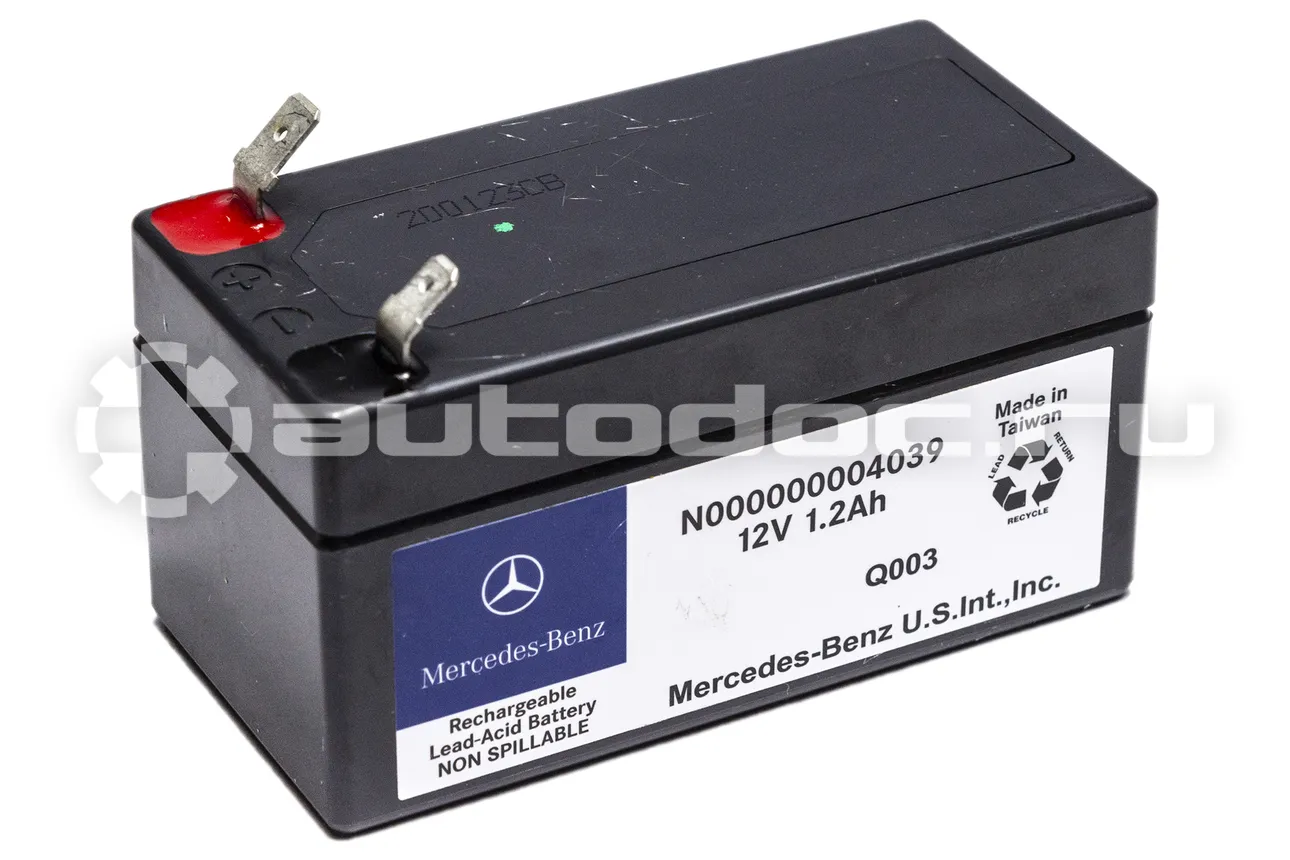 MERCEDES BENZ Аккумулятор